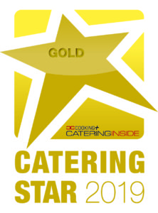 Also erhält den Catering Star 2019 in Gold